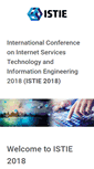 Mobile Screenshot of istie.org